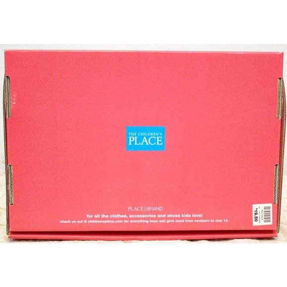 New in Box The Children's Place Navy Luna Stone Ballet Girls Shoes Flats Gems - Picture 5 of 16